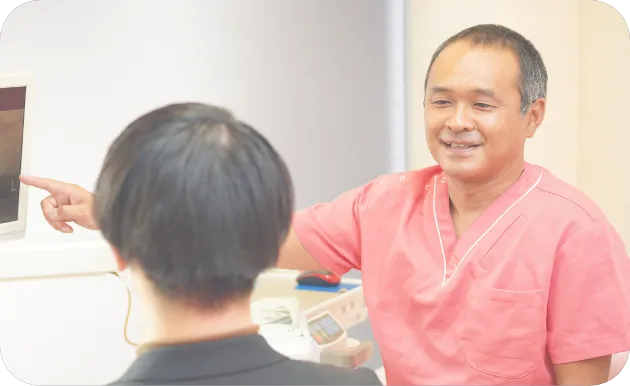 患者さんとのコミュニケーションを大事に